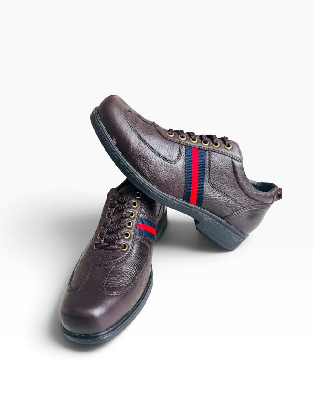 Gravity Defyer G-Defy Men’s  Size 8 Brown Leather Walking Comfort Shoes